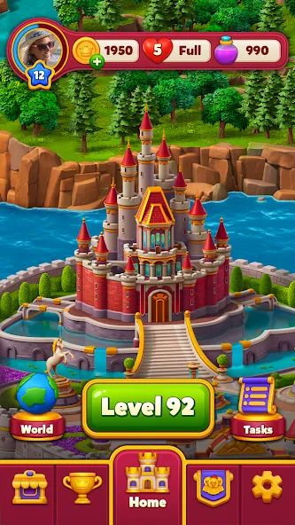 Скачать взлом Royal Kingdom [MOD: много денег и все уровни открыты] — скриншот 3