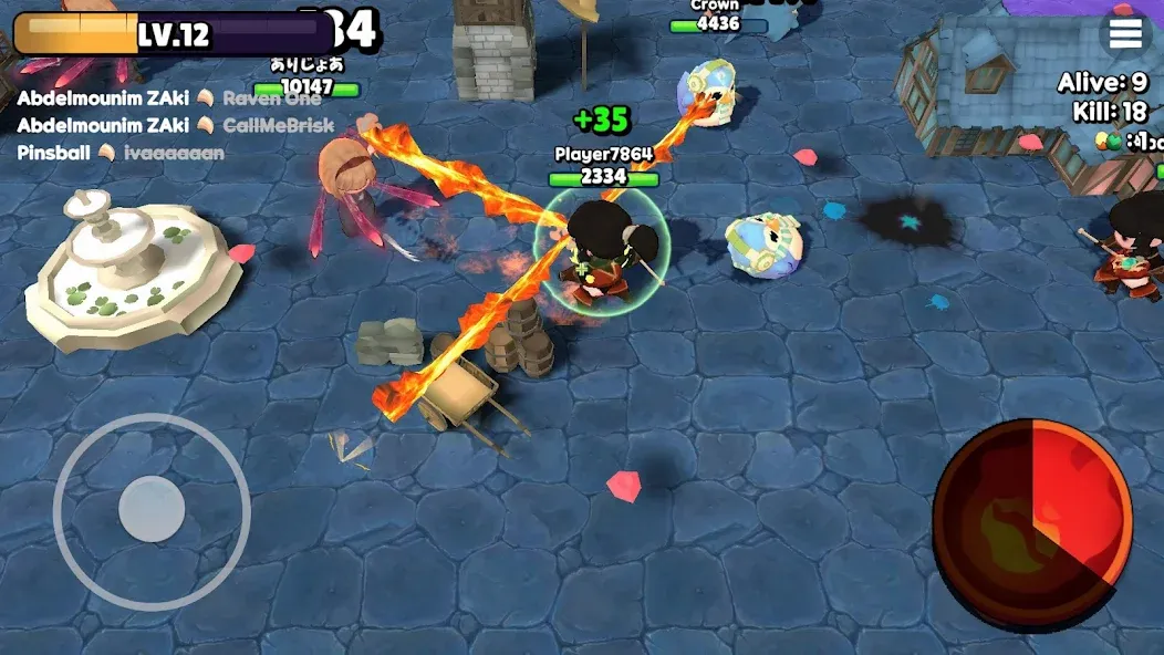 Скачать Magical Monster.io : Evolution [MOD: безлимитные ресурсы и быстрая эволюция] на телефон — скриншот 5