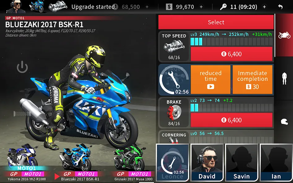 Real Moto 2 [MOD: безлимитные деньги и топливо] на Андроид — скриншот 3