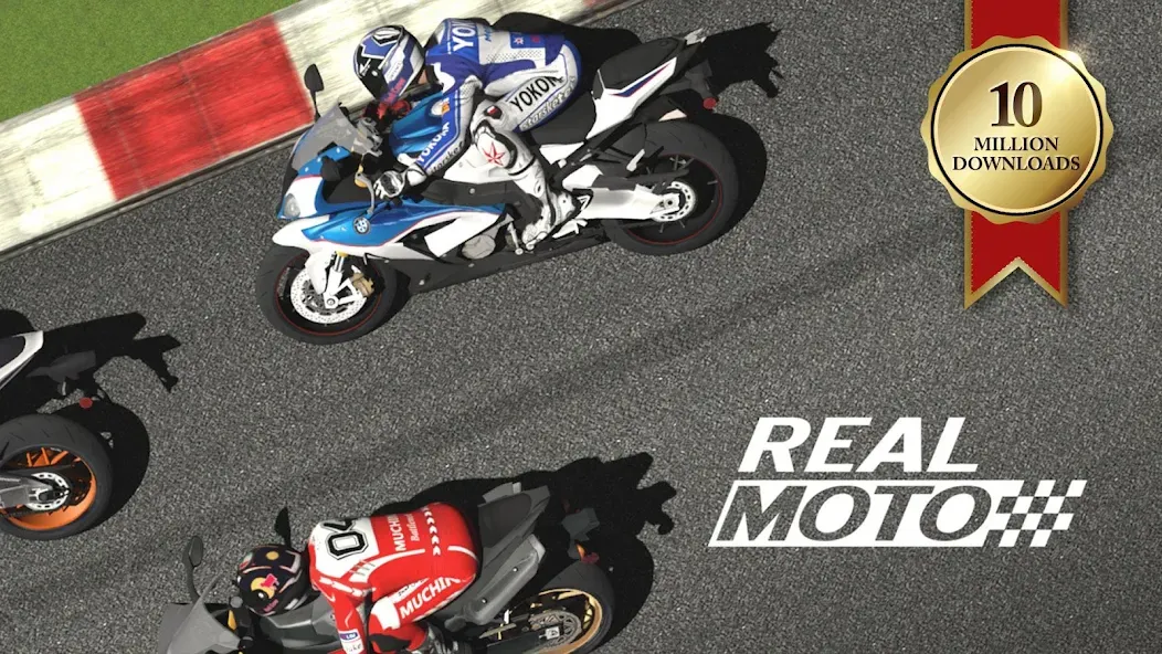 Real Moto [MOD: безлимитные деньги и все мотоциклы] на Андроид — скриншот 1