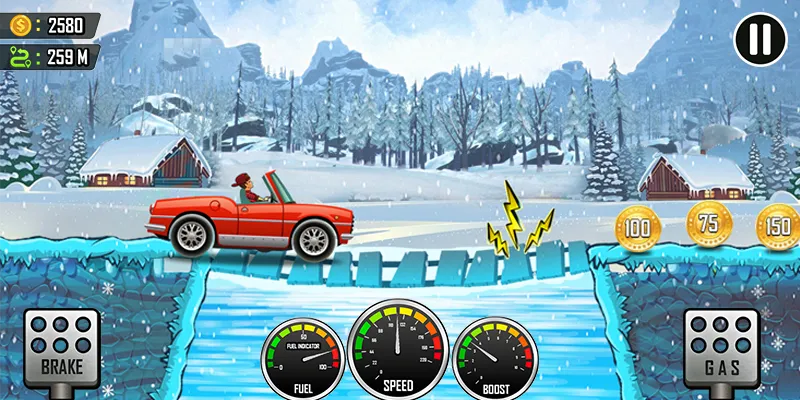 Racing the Hill [MOD: безлимитные деньги и мощные машины] последняя версия — скриншот 2