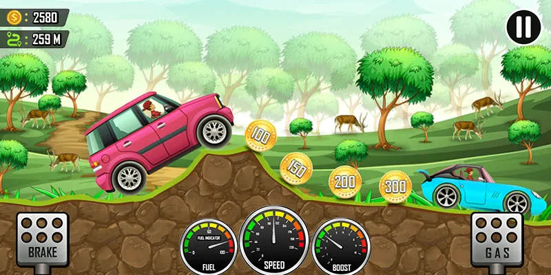 Racing the Hill [MOD: безлимитные деньги и мощные машины] последняя версия — скриншот 3