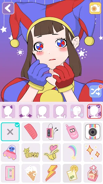Vlinder Avatar Maker: dress up [MOD: безлимитные монеты и все наряды] последняя версия — скриншот 1