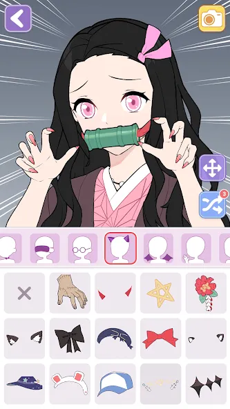 Vlinder Avatar Maker: dress up [MOD: безлимитные монеты и все наряды] последняя версия — скриншот 3