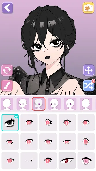 Vlinder Avatar Maker: dress up [MOD: безлимитные монеты и все наряды] последняя версия — скриншот 5