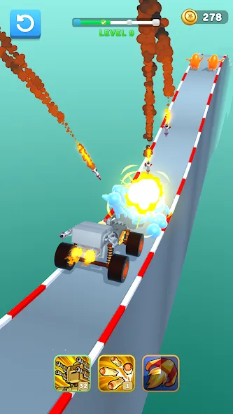 Drive & Survive [MOD: безлимитные деньги и улучшенные машины] последняя версия — скриншот 3