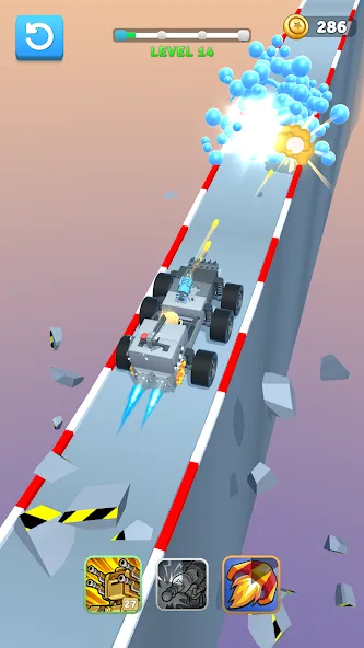 Drive & Survive [MOD: безлимитные деньги и улучшенные машины] последняя версия — скриншот 5
