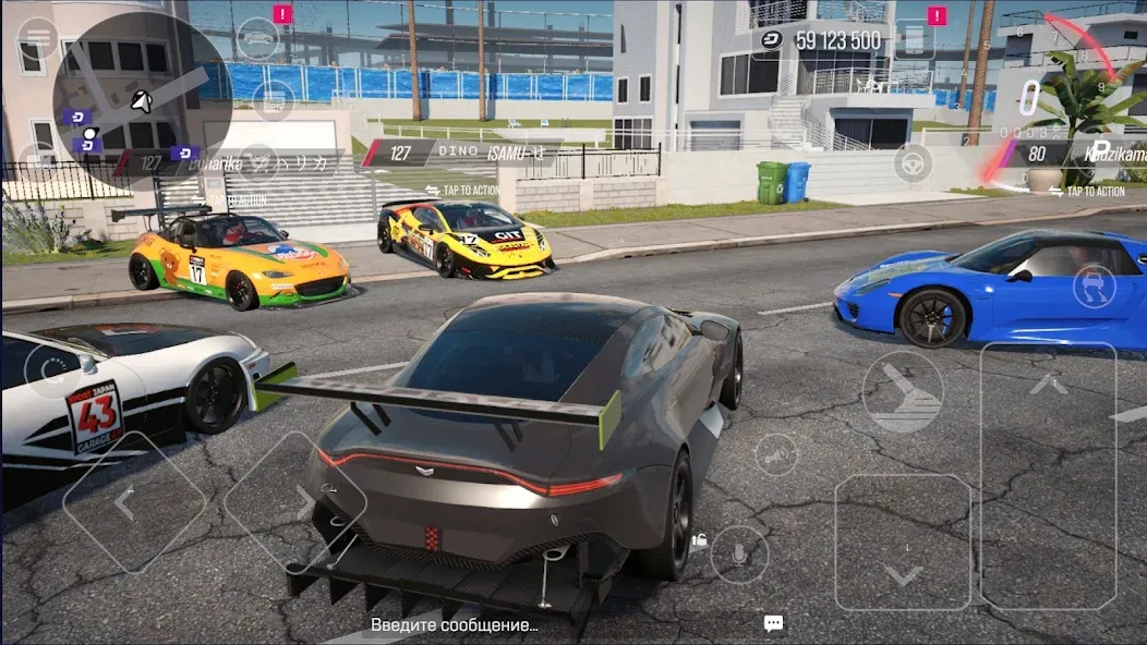 Скачать взлом Drive Zone Online: Car Game [MOD: безлимитные деньги и все машины] — скриншот 1
