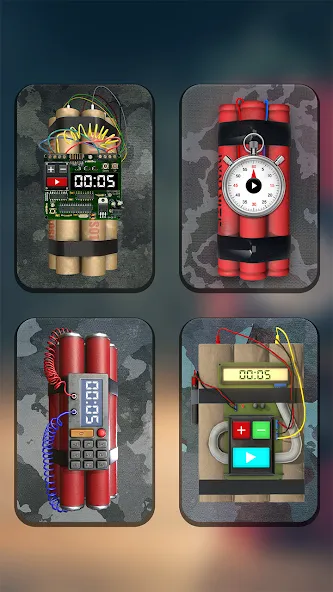 Скачать взлом Time Bomb Broken Screen Prank [MOD: реалистичный разбитый экран без ограничений] — скриншот 1