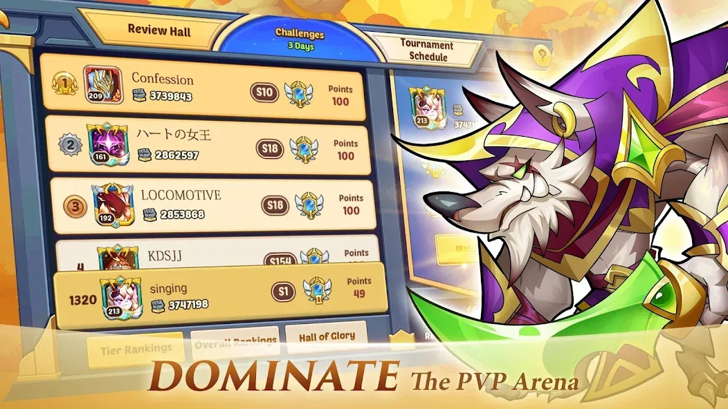 Скачать Idle Heroes [MOD: безлимитные ресурсы и усиленные герои] на телефон — скриншот 4