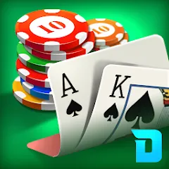 DH Texas Poker - Texas Hold'em [MOD: безлимитные фишки и всё открыто] (Бесплатно / APK)