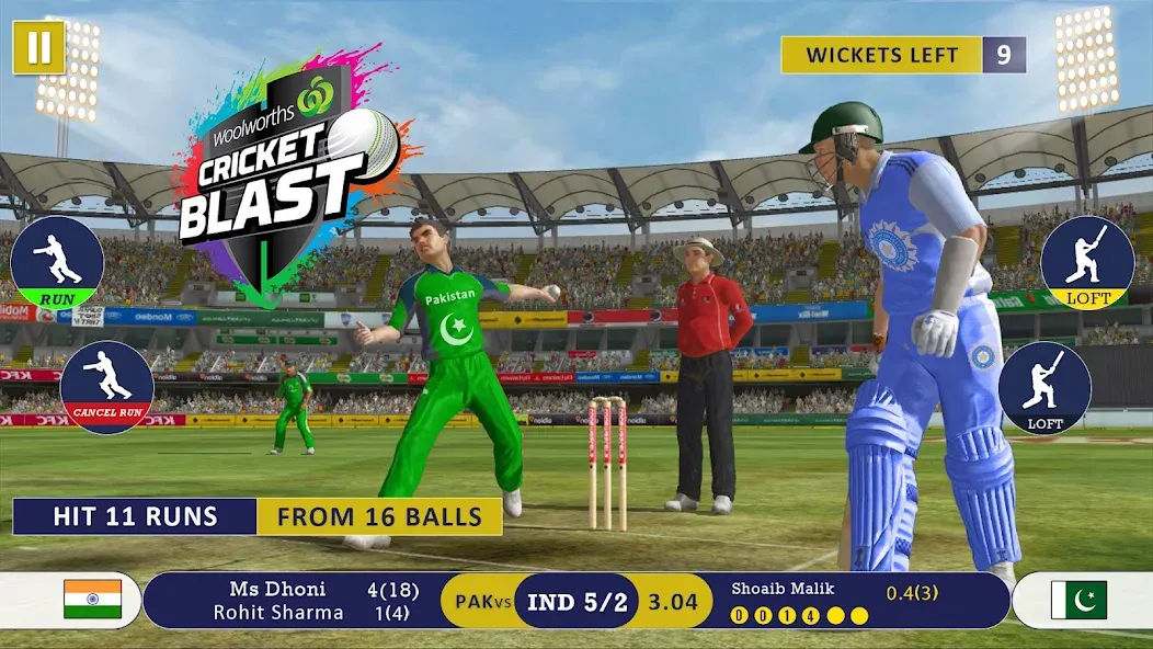 World Cricket Games Offline [MOD: безлимитные деньги и энергия] на Андроид — скриншот 2