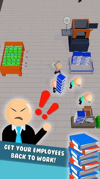 Скачать взлом Office Fever [MOD: безлимитные деньги и ресурсы] — скриншот 3