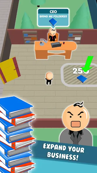 Скачать взлом Office Fever [MOD: безлимитные деньги и ресурсы] — скриншот 4