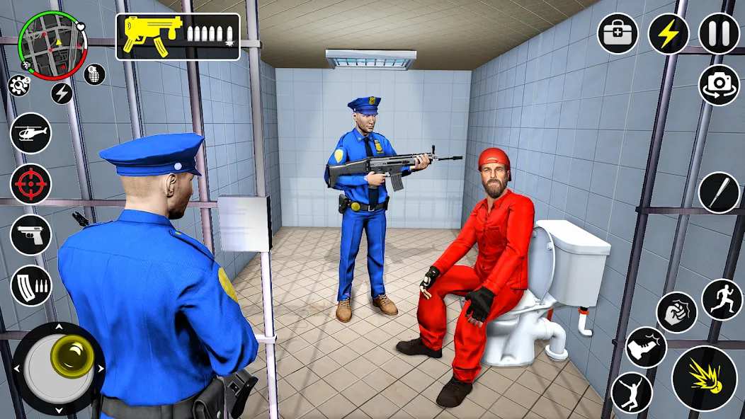Grand Jailbreak Prison Escape [MOD: без рекламы и много денег] — Скачать бесплатно (APK) — скриншот 4