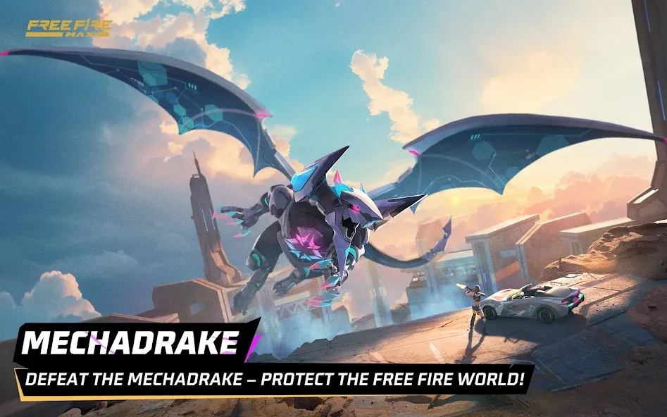 Free Fire MAX [MOD: улучшенная графика и безлимитные ресурсы] (Бесплатно / APK) — скриншот 1