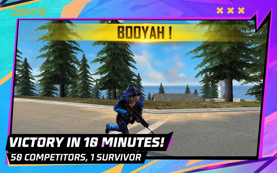 Free Fire MAX [MOD: улучшенная графика и безлимитные ресурсы] (Бесплатно / APK) — скриншот 2
