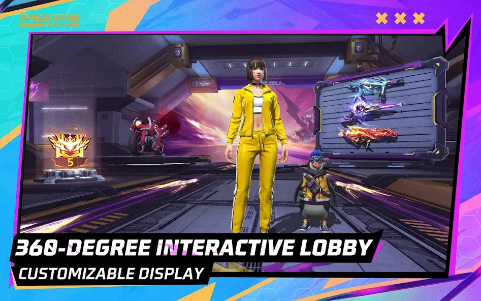 Free Fire MAX [MOD: улучшенная графика и безлимитные ресурсы] (Бесплатно / APK) — скриншот 4