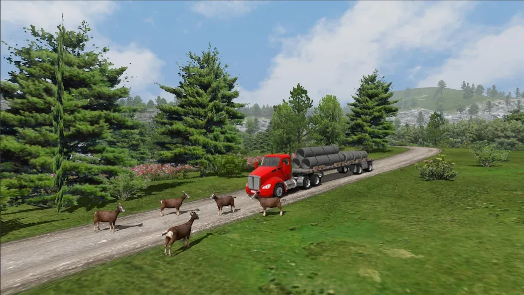 Universal Truck Simulator [MOD: безлимитные деньги и топливо] последняя версия — скриншот 5