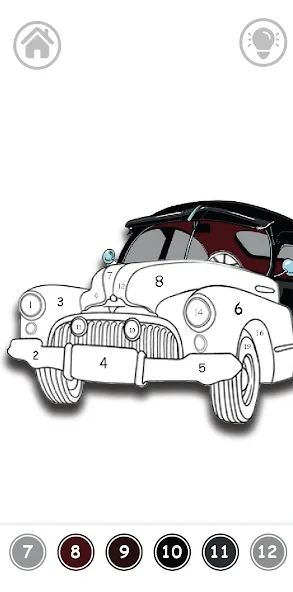 Cars Color By Number [MOD: все раскраски разблокированы] на Андроид — скриншот 5