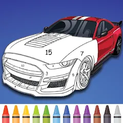Cars Color By Number [MOD: все раскраски разблокированы] на Андроид