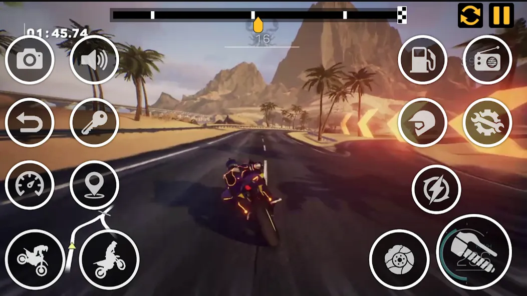Bike Race Master: Bike Racing [MOD: безлимитные деньги и все мотоциклы] последняя версия — скриншот 4