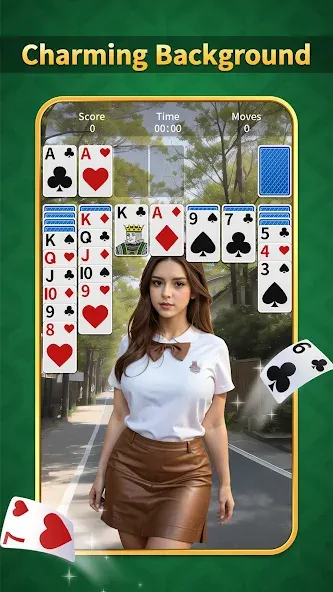 Solitaire Classic:Card Game [MOD: безлимитные подсказки и отмена ходов] — Скачать бесплатно (APK) — скриншот 3