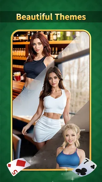 Solitaire Classic:Card Game [MOD: безлимитные подсказки и отмена ходов] — Скачать бесплатно (APK) — скриншот 4