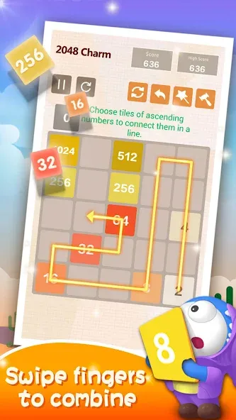 Number Charm: Slide Puzzle [MOD: без рекламы и подсказки доступны] — Скачать бесплатно (APK) — скриншот 2