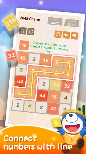 Number Charm: Slide Puzzle [MOD: без рекламы и подсказки доступны] — Скачать бесплатно (APK) — скриншот 3