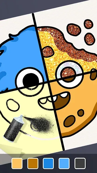 Скачать Drawing Carnival [MOD: безлимитные монеты и все рисунки открыты] на телефон — скриншот 3