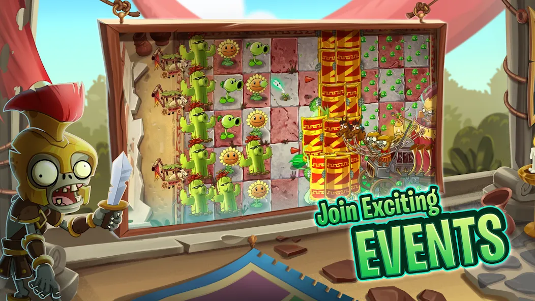 Plants vs Zombies™ 2 [MOD: безлимитные монеты и премиум растения] на Андроид — скриншот 4