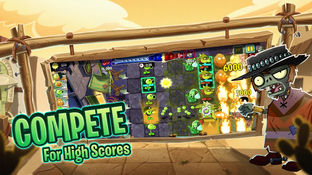 Plants vs Zombies™ 2 [MOD: безлимитные монеты и премиум растения] на Андроид — скриншот 5