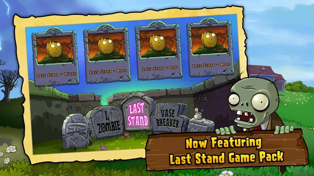 Скачать Plants vs. Zombies™ [MOD: безлимитные солнца и открыты все растения] на телефон — скриншот 3
