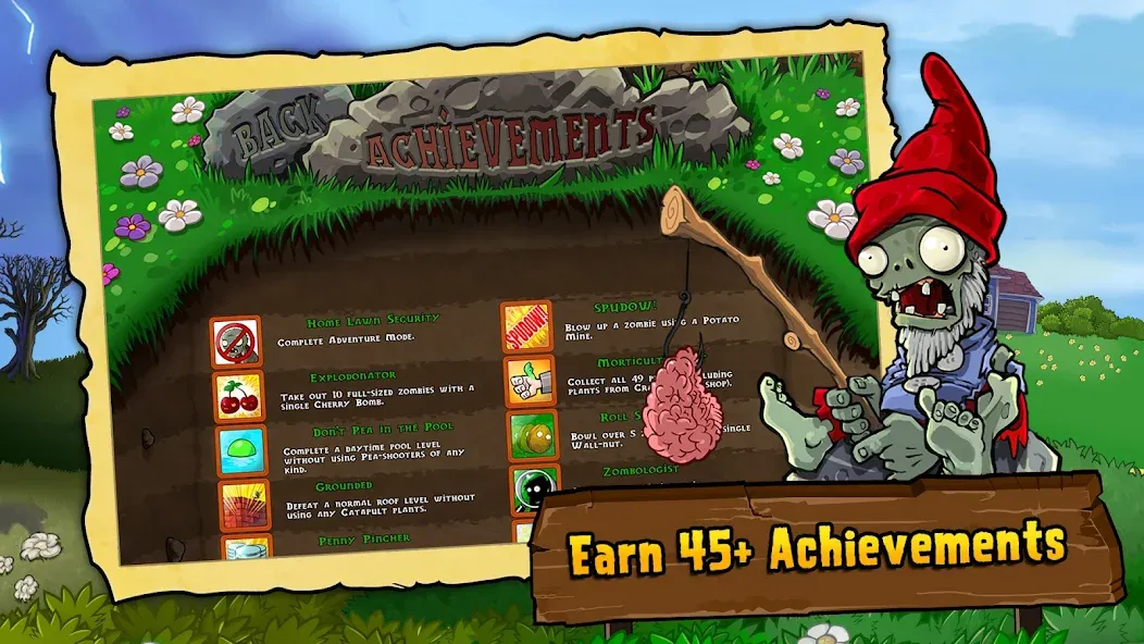 Скачать Plants vs. Zombies™ [MOD: безлимитные солнца и открыты все растения] на телефон — скриншот 5