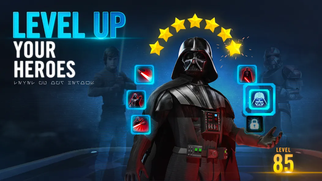 Star Wars™: Galaxy of Heroes [MOD: много кристаллов и энергии] (Бесплатно / APK) — скриншот 2