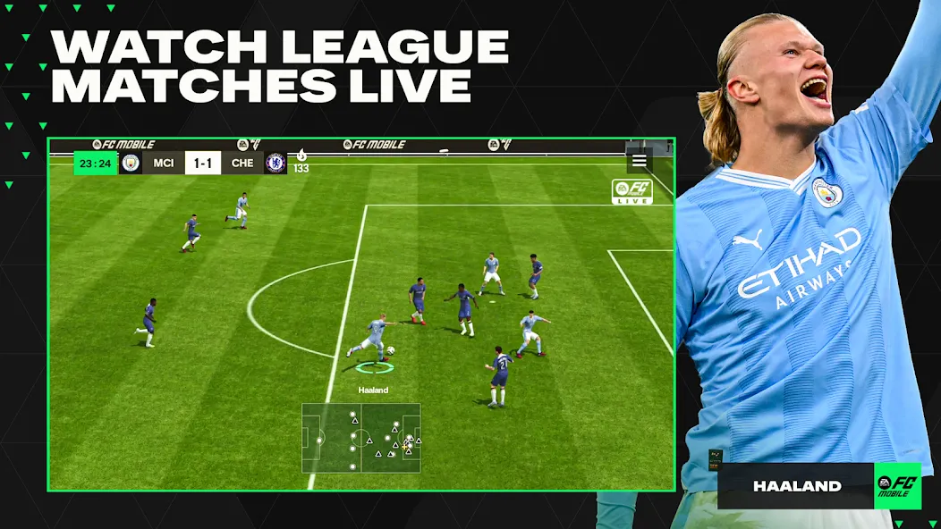 EA SPORTS FC™ Mobile Soccer [MOD: безлимитные деньги и усиленная команда] последняя версия — скриншот 4
