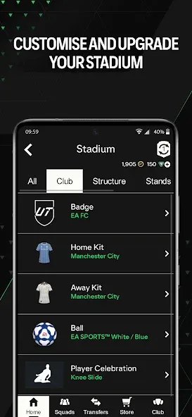 Скачать EA SPORTS FC™ 24 Companion [MOD: неограниченные монеты и быстрый прогресс] на телефон — скриншот 4