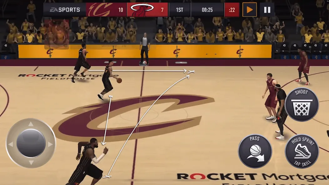 Скачать NBA Live Asia [MOD: безлимитные деньги и все игроки открыты] — скриншот 2