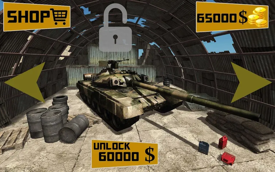 Real Tank Battle : War Machine [MOD: безлимитные деньги и мощные танки] последняя версия — скриншот 3