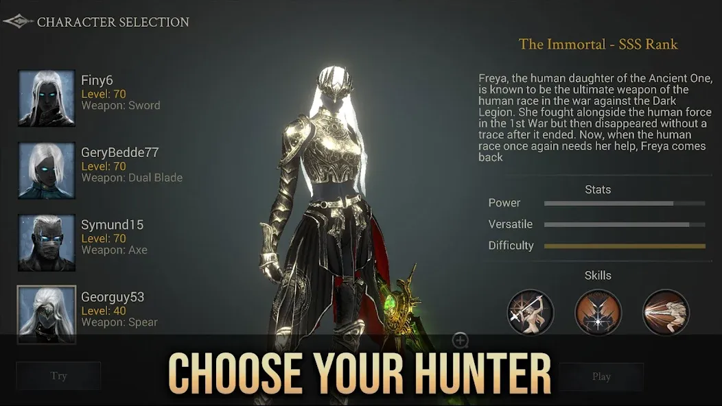 Demon Hunter: Premium [MOD: безлимитные деньги и открытые уровни] последняя версия — скриншот 2