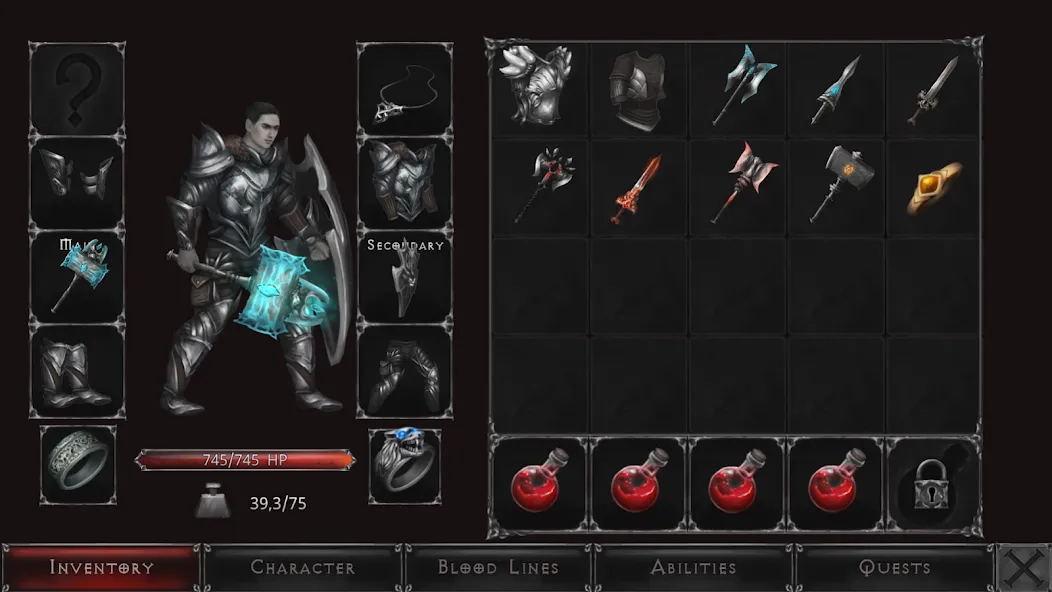Vampire's Fall: Origins RPG [MOD: безлимитные деньги и открыты уровни] (Бесплатно / APK) — скриншот 3