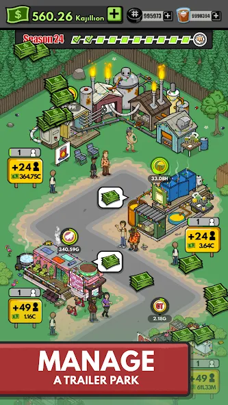 Trailer Park Boys:Greasy Money [MOD: безлимитные деньги и ресурсы] — Скачать бесплатно (APK) — скриншот 1