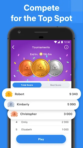 Взломанная Blockudoku®: Block Puzzle Game [MOD: без рекламы и подсказки доступны] на Андроид — скриншот 2