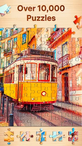 Взломанная Jigsaw Puzzles - Puzzle Games [MOD: без рекламы и все пазлы открыты] на Андроид — скриншот 2
