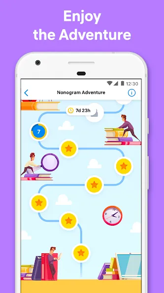Nonogram Color - Logic Puzzle [MOD: без рекламы и все уровни открыты] на Андроид — скриншот 4
