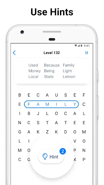 Word Search - crossword puzzle [MOD: без рекламы и подсказки доступны] (Бесплатно / APK) — скриншот 4