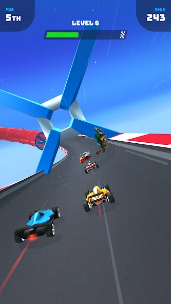 Скачать взлом Race Master 3D - Car Racing [MOD: безлимитные деньги и открыты все машины] — скриншот 1
