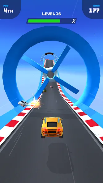 Скачать взлом Race Master 3D - Car Racing [MOD: безлимитные деньги и открыты все машины] — скриншот 4