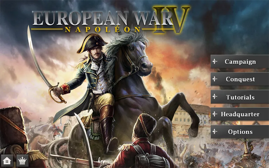 European War 4 : Napoleon [MOD: безлимитные деньги и все генералы] — Скачать бесплатно (APK) — скриншот 1